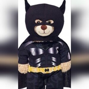 Build A Bear Batman The Dark Knight Rises Costume With Suit, Hood Cape & boots
